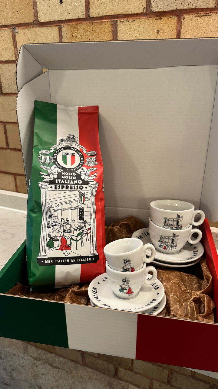 Presentlåda för kaffeälskaren